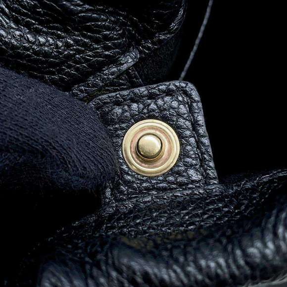 Celine Small Hippo Drawstring Cuile Triomphe Shoulder Bag Black - Picture 10 of 13